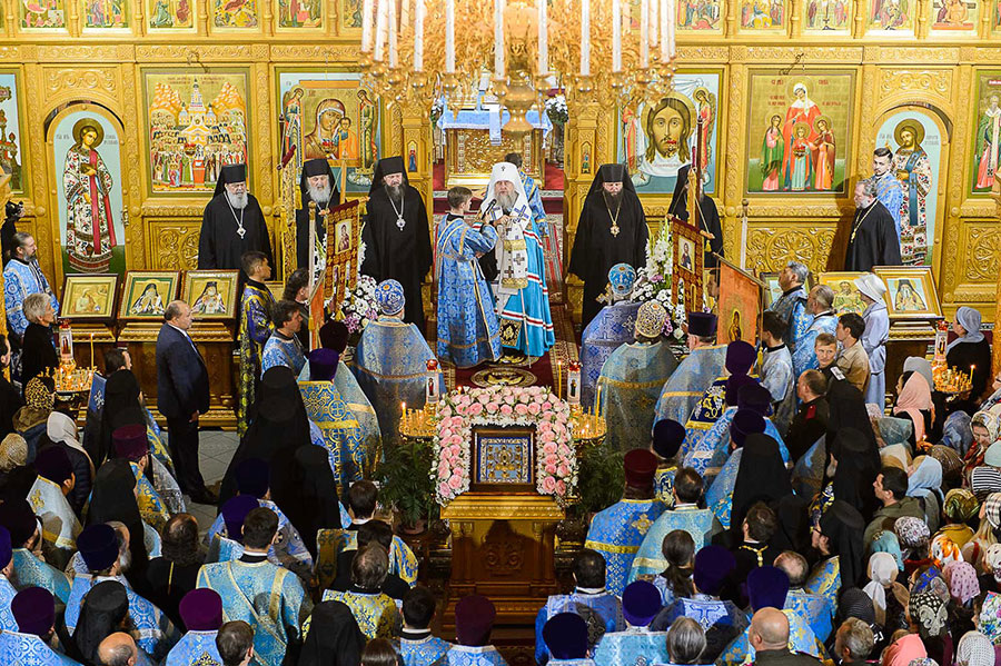 Казахстан встретил чудотворную Курскую-Коренную икону Пресвятой Богородицы «Знамение»
