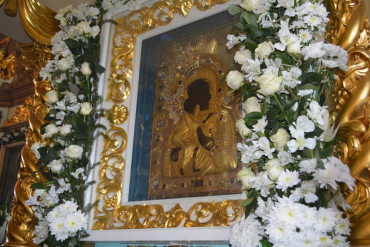 Глава Казахстанского Митрополичьего совершил паломничество к чудотворной Феодоровской иконе Божией Матери