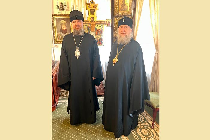 Состоялась встреча Главы Казахстанского Митрополичьего округа с Управляющим делами Московской Патриархии митрополитом Воскресенским Григорием