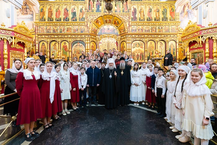 В Вознесенском кафедральном соборе Южной столицы состоялась детская Божественная Литургия