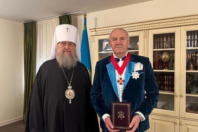 Видному юристу и общественному деятелю М.Н. Кузнецову вручена высокая патриаршая награда – орден благоверного князя Александра Невского