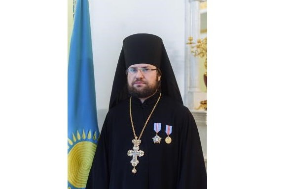 Благочинный приходов Астаны архимандрит Сергий (Карамышев) удостоен ордена Дружбы