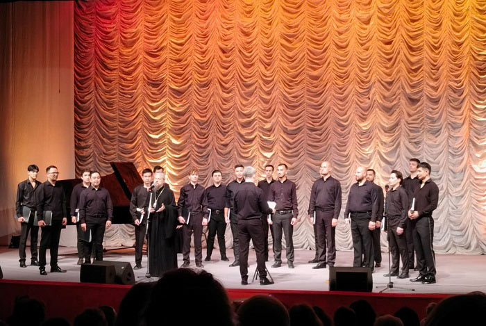 Епископ Каскеленский Геннадий благословил начало творческой деятельности нового хорового коллектива Южной столицы