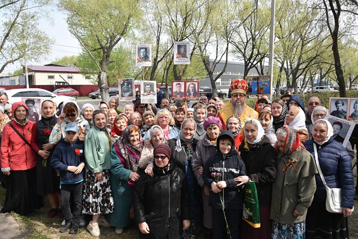 Празднование Дня Победы в Великой Отечественной войне в епархиях Казахстанского Митрополичьего округа