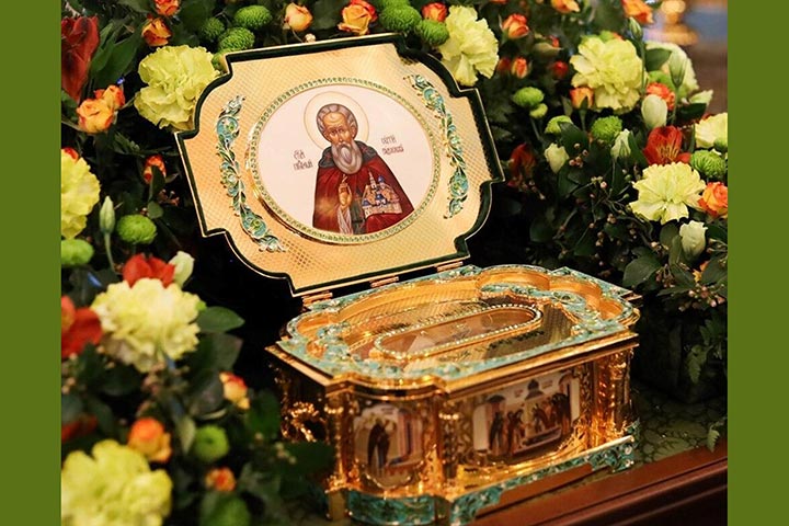 Принесение ковчега с мощами преподобного Сергия Радонежского в Казахстан (РАСПИСАНИЕ)