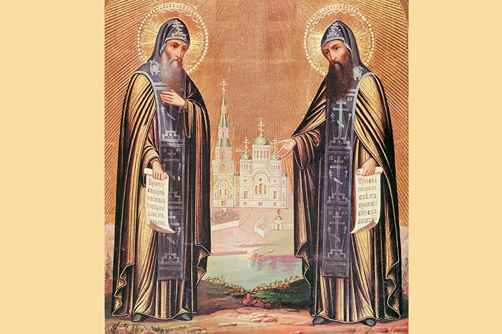 В день памяти преподобных Сергия и Германа Валаамских митрополит Александр совершил Литургию в Софийском соборе Южной столицы
