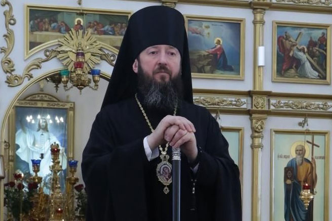 Патриаршее поздравление епископу Усть-Каменогорскому Амфилохию с 50-летием со дня рождения