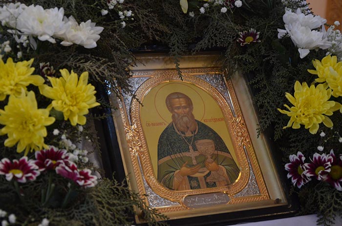 Служение викариев Астанайской епархии в день памяти праведного Иоанна Кронштадтского