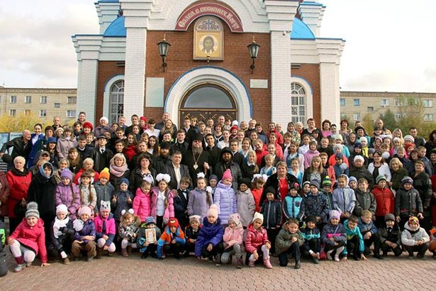 Гимназия во имя преподобного Сергия Радонежского города Петропавловска отметила день небесного покровителя