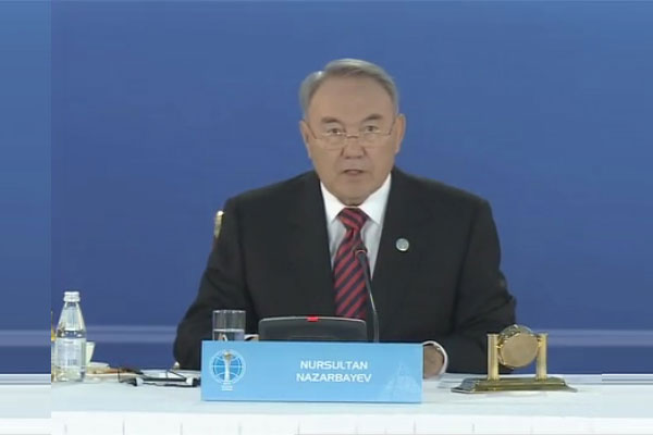 Выступление Президента Республики Казахстан Н.А. Назарбаева на Первом заседании Совета религиозных лидеров