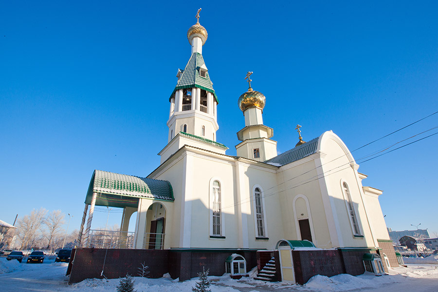 Храм во имя святого преподобного Серафима Саровского, город Астана