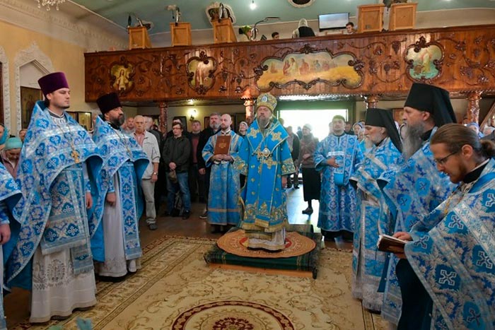 Престольный праздник в Покровском храме Алма-Аты
