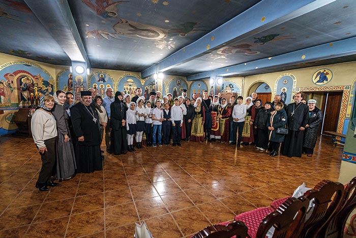 Делегация Керкирской митрополии Элладской Православной Церкви посетила греческое этнокультурное объединение «Эльпида» в столице Прииртышья