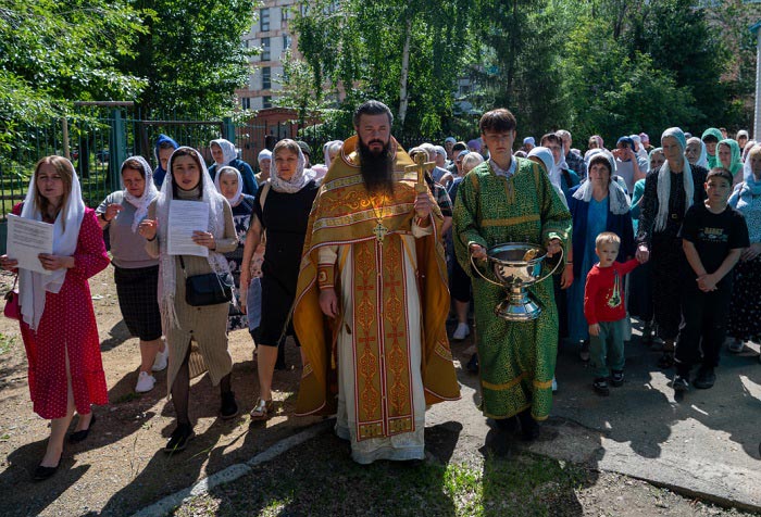 Престольный праздник Иоанно-Кронштадтского храма города Лисаковск