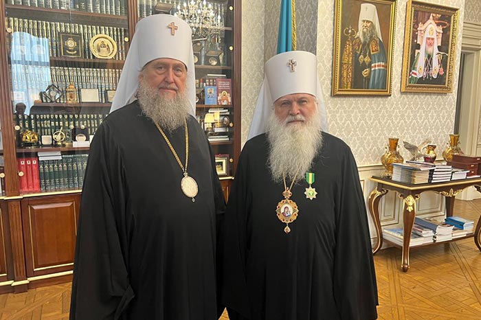 Состоялась встреча митрополита Александра с Главой Среднеазиатского Митрополичьего округа