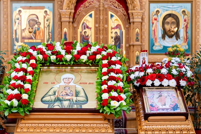 День памяти святой блаженной Матроны Московской. Митрополит Александр совершил Литургию в Софийском соборе Алма-Аты