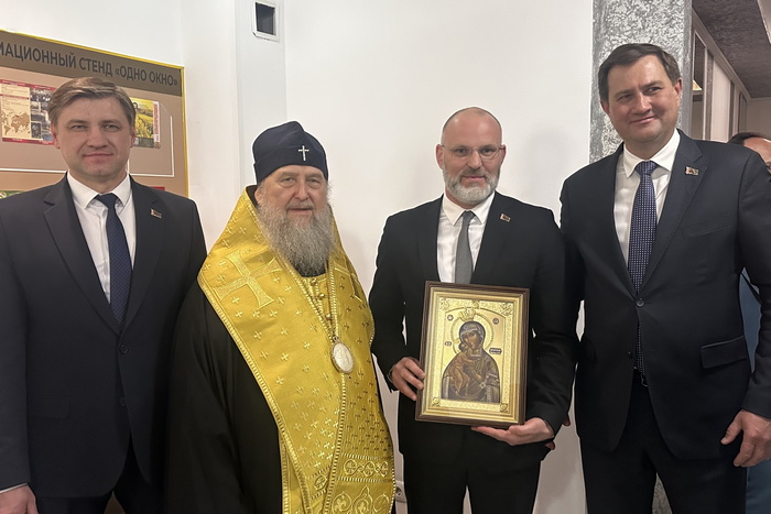 Митрополит Александр совершил освящение новооткрытого Генерального консульства Республики Беларусь в Алма-Ате