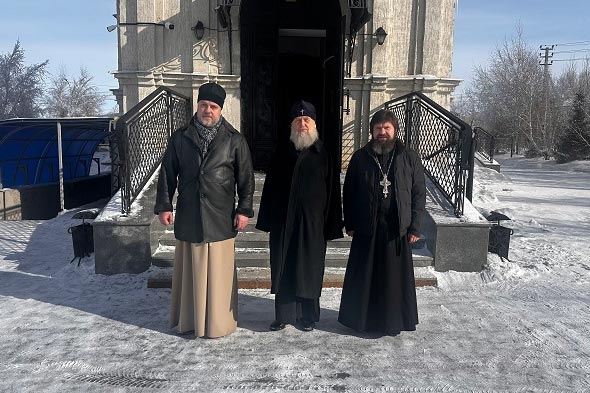 Глава Казахстанского Митрополичьего округа посетил место подвигов новомучениц Акмолинских