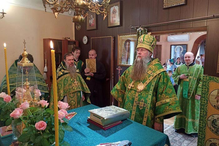 Престольный праздник храма во имя преподобного Сергия Радонежского поселка Туймебаева