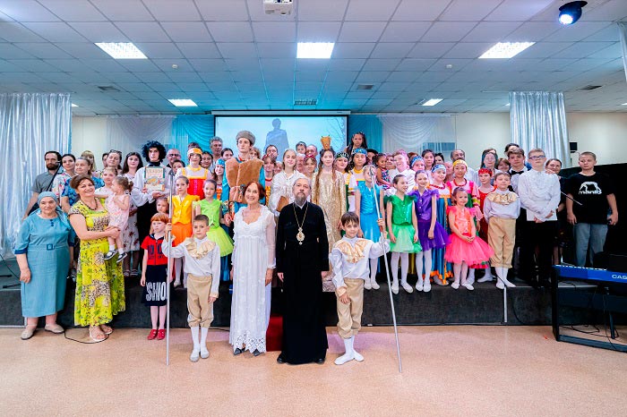 В Центральной воскресной школе прошел открытый урок, посвященный 225-летию со дня рождения А.С. Пушкина