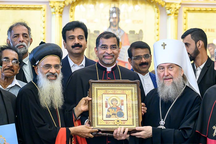 Митрополит Александр принял делегацию Сиро-Маланкарской Церкви Индии