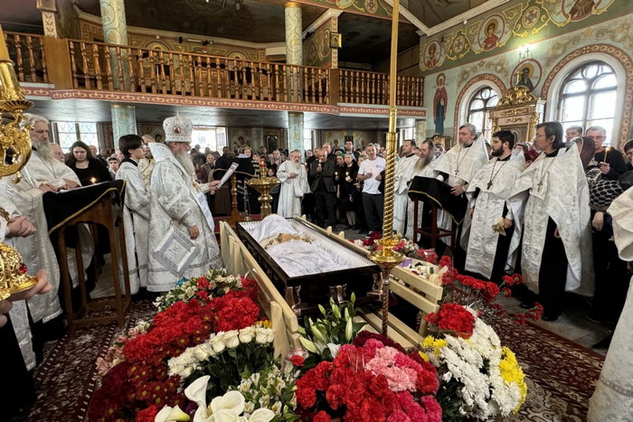 В Никольском кафедральном соборе состоялось отпевание митрофорного протоиерея Анатолия Абакука