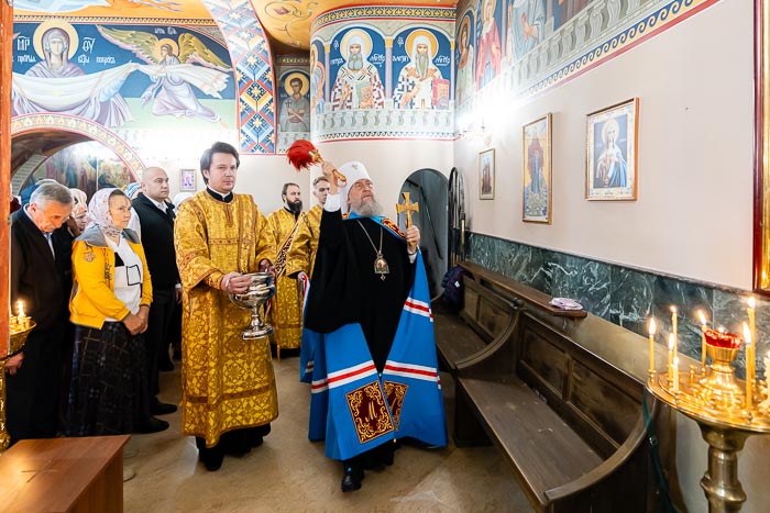 Освящение росписей Успенского храма в Алма-Ате (+ ВИДЕО) 