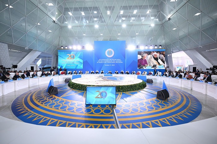 Управляющий делами Казахстанского Митрополичьего округа принял участие в XXI заседании Секретариата Съезда лидеров мировых и традиционных религий