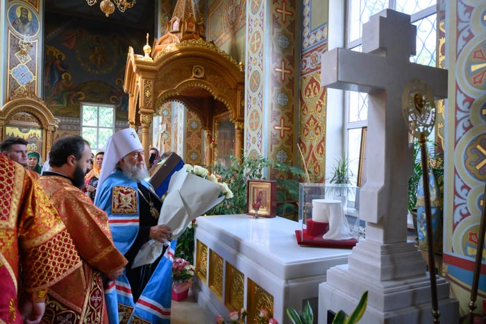 Участники празднования Собора новомучеников и исповедников Казахстанских почтили память митрополита Иосифа (Чернова)