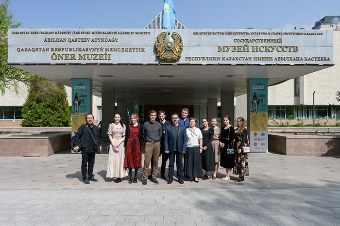 Студенты Алма-Атинской духовной семинарии посетили Государственный музей искусств имени А. Кастеева