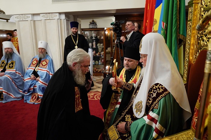 Состоялось наречение архимандрита Вениамина (Рудого) во епископа Талгарского