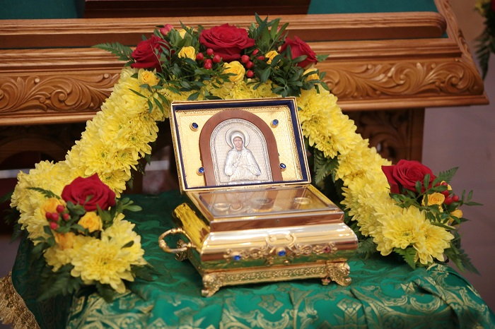 Завершилось пребывание ковчега с мощами блаженной Матроны Московской в Костанайской епархии. Святыне поклонились свыше 20 тысяч человек