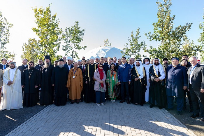 Митрополит Александр принял участие в закладке в столице Казахстана парка «Мир и Согласие»