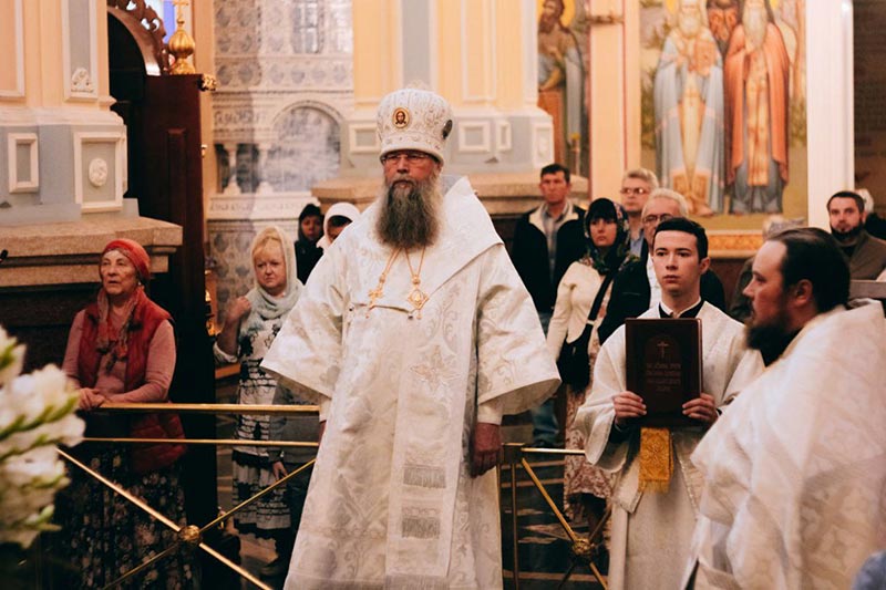 Служение викариев Астанайской епархии в храмах Южной столицы