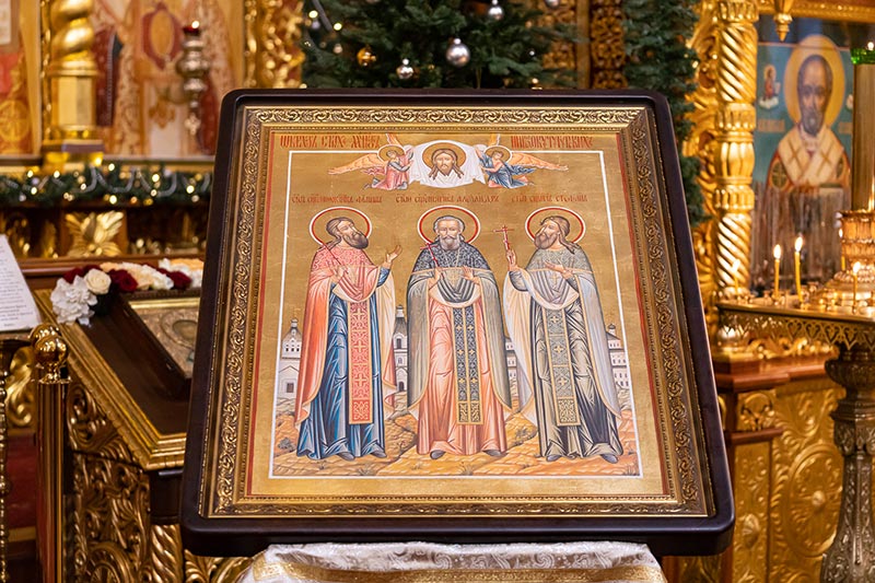 Празднование памяти священномучеников – пресвитеров Стефана, Александра и Филиппа
