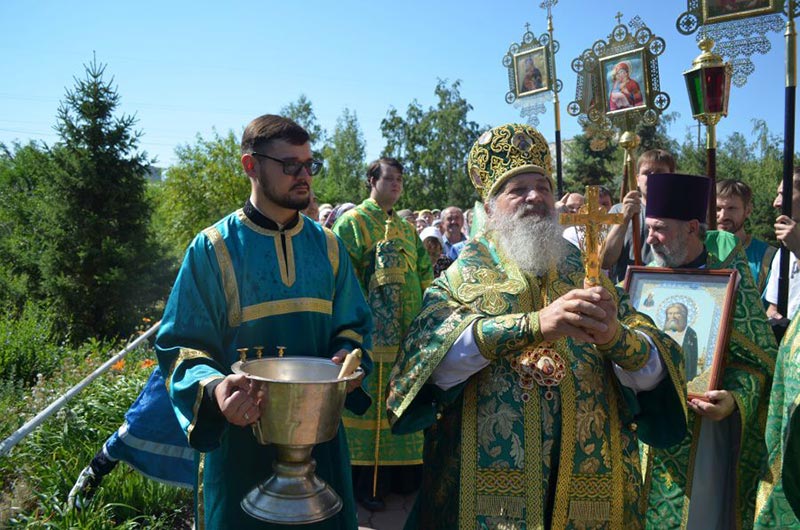 Престольный праздник Иверско-Серафимовского собора города Экибастуза 