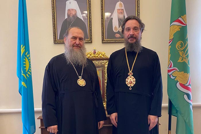 Московское Представительство Казахстанского Митрополичьего округа посетил Патриарший экзарх Юго-Восточной Азии