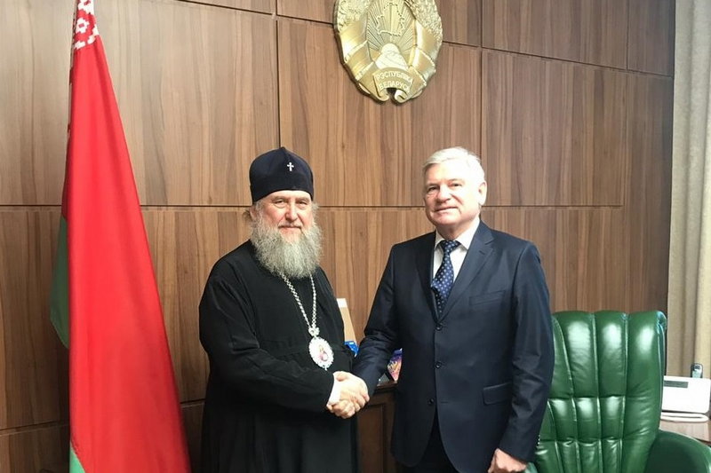 Митрополит Астанайский и Казахстанский Александр посетил рождественский прием в Посольстве Белоруссии в Нур-Султане
