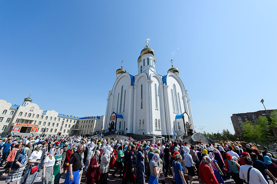 Торжества в память 20-летия учреждения Астанайской и Алма-Атинской епархии состоялись в столице Казахстана
