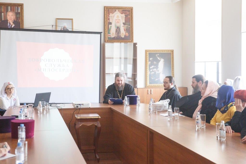 Члены комиссии по социальному служению Алма-Атинской епархии провели встречу с настоятелями городских храмов