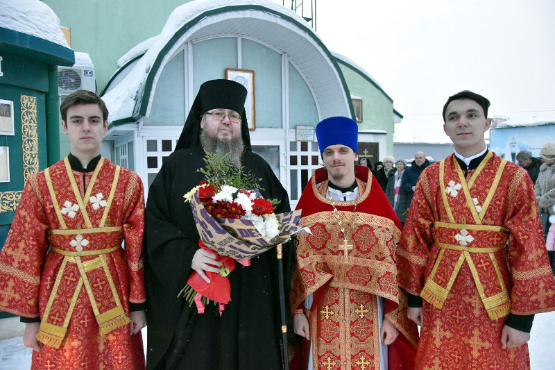 Празднование памяти небесного покровителя города Петропавловска