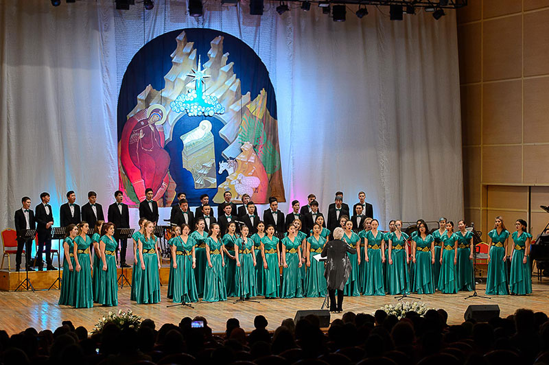 Концерт, посвященный празднику Рождества Христова, состоялся в Алма-Ате