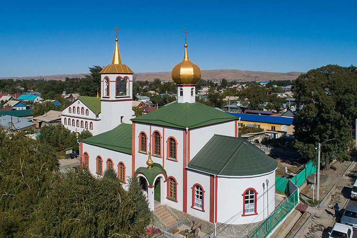 Глава Православной Церкви Казахстана совершил великое освящение Иоанно-Богословского храма в городе Талдыкоргане