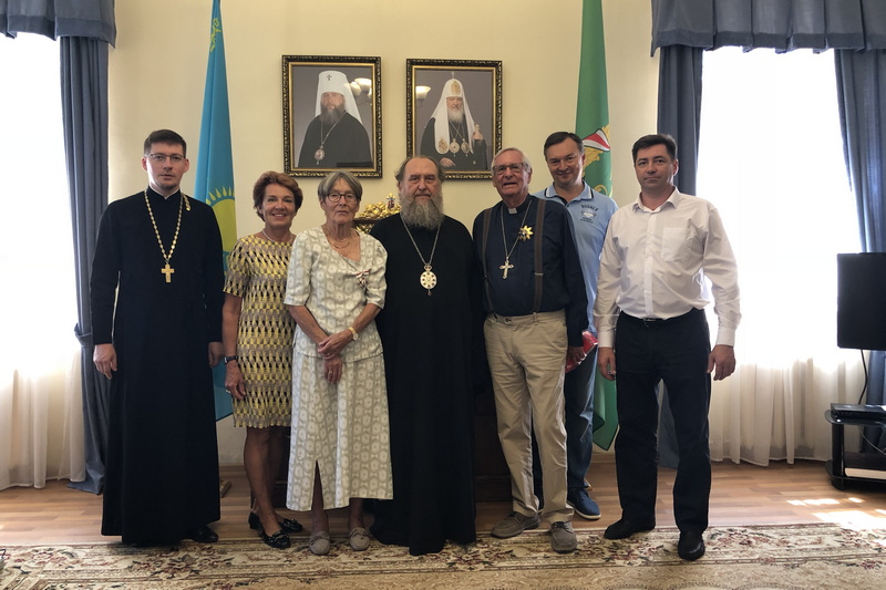 В Москве состоялась встреча митрополита Астанайского и Казахстанского Александра с представителями Евангелическо-Лютеранской Церкви Баварии