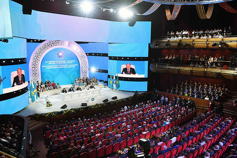 Глава Казахстанского Митрополичьего округа принял участие в работе XXVI сессии Ассамблеи народа Казахстана